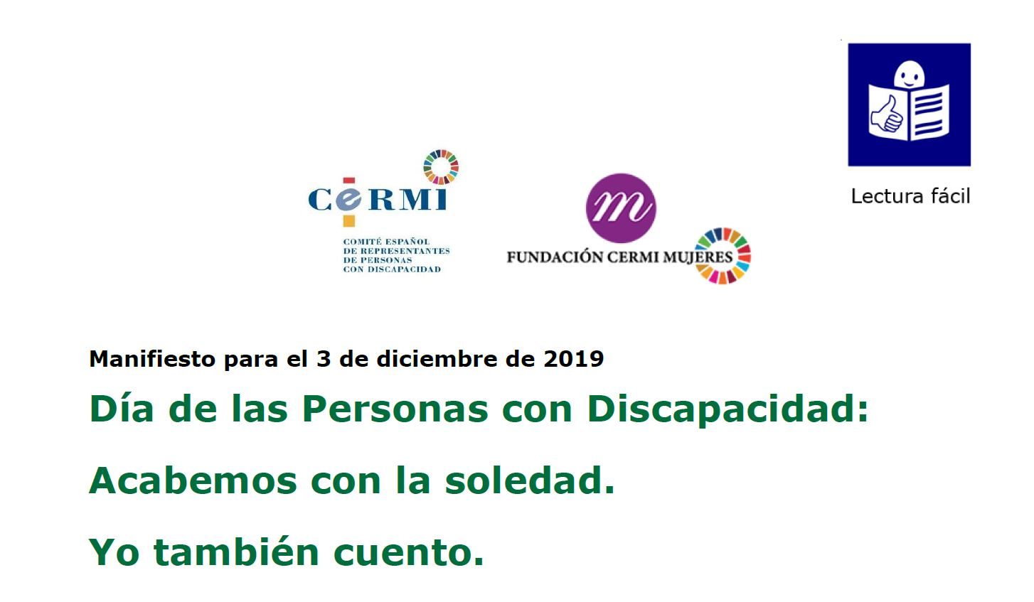 3D Día Internacional de las Personas con Discapacidad