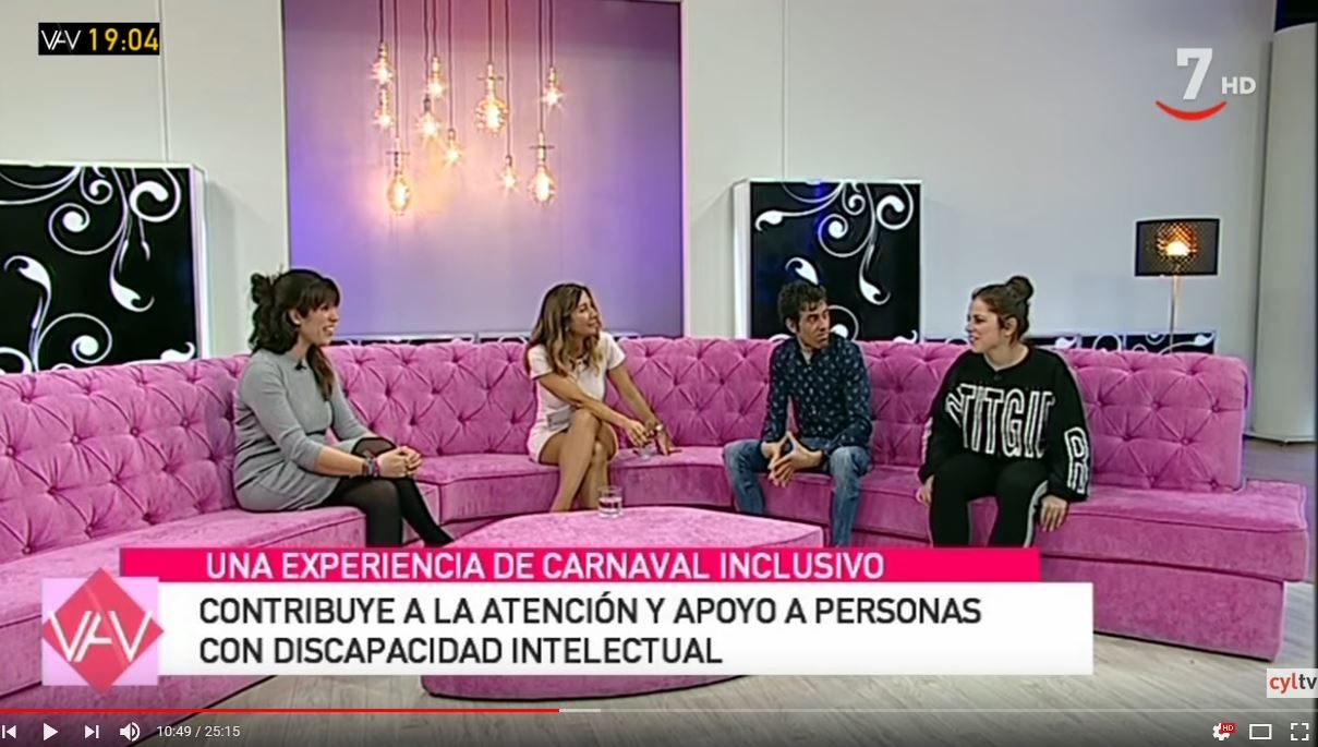 Una experiencia de ocio inclusivo en el carnaval de Zamora