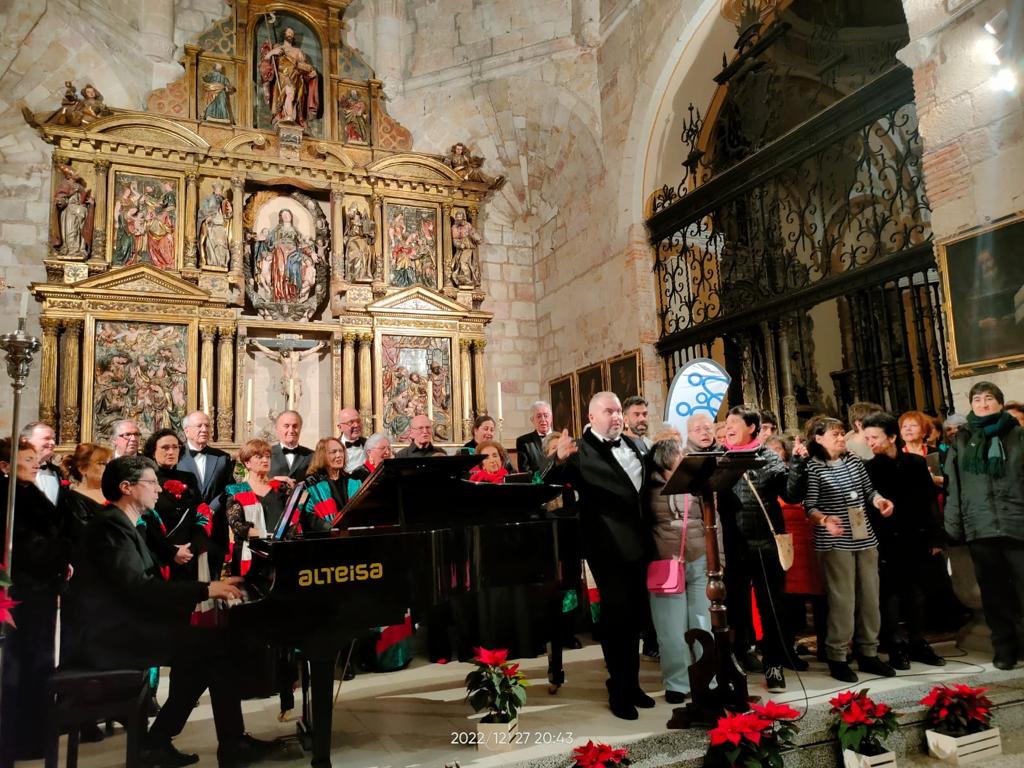 Morales del Vino disfruta del Concierto de  Navidad en el 60 Aniversario ASPROSUB